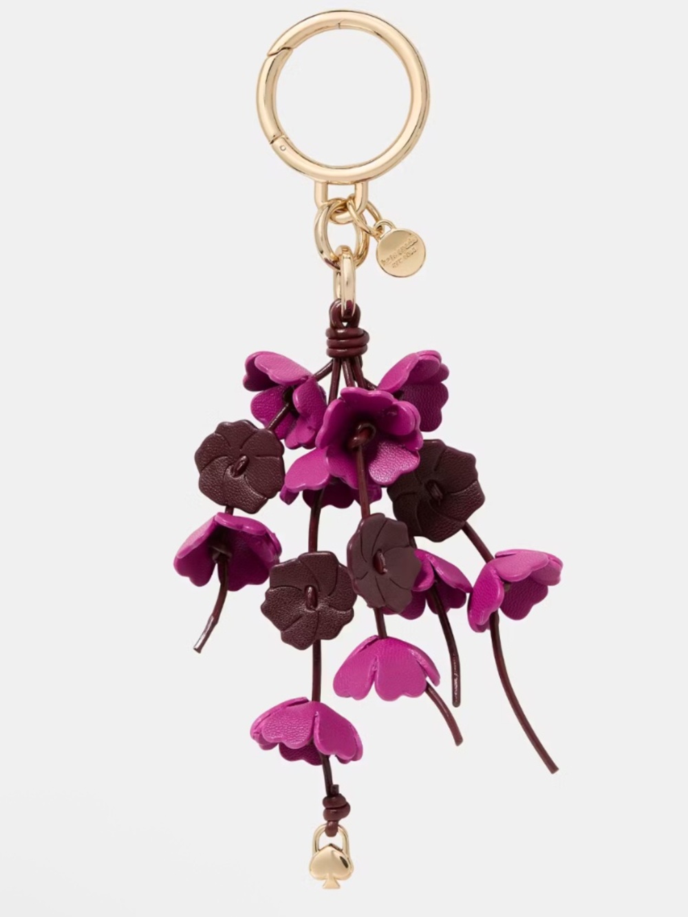 Kate Spade Charmed Flower Bag charm NWT